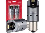 Lampade Led Per Auto 12V/24V Full-Canbus Pro BA15S P21W 2X1860Smd Bianco Amio 03603