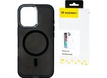 Wozinsky Glitter Case Z Mag Safe Per Samsung Galaxy S25 - Nero Con Brillantini