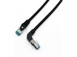 Equip 605890 Equip Cavo Patch Cat6A Wink. S/Ftp 2Xrj45 1,00M Nero Lszh Polybag