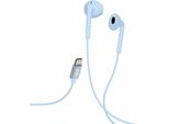 T'nb - Cuffie Cablate Tipo C, Confortevoli, Con Microfono E Controllo Del Volume, Blu