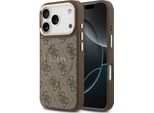 Custodia Per Iphone 17 Pro, Guess Hardcase 4G Classic Magsafe, Marrone