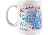 Frozen Ii - Tazza Da Caffè "Trust Your Journey"" PM1558 (Taglia Unica) (Bianco/Blu)"