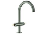Grohe Waschtischarmatur Atrio Private C. 21134 L-Size FüR Hebelgriffe Satin Steel, 21134MS0 21134MS0