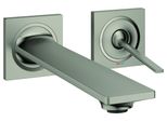 Grohe 2-Loch-Waschtisch-Wandbatterie Allure 19386_2 FüR 23429 Ausl. 212Mm Satin Steel, 19386MS2 19386MS2