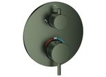 Grohe Thermostat-Brausebatterie Atrio 24358 FüR 35604 2-W-Umst. Satin Graphite, 24358MG0 24358MG0