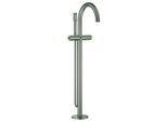 Grohe Wannenbatterie Atrio Private C. 25227 Bodenmont. F. Hebelgr. Satin Steel, 25227MS0 25227MS0