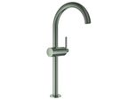 Grohe Einhand-Waschtischbatterie Atrio 24365 Xl-Size Satin Steel, 24365MS0 24365MS0