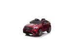 Moni Kinder Elektroauto Mercedes AMG GLC 63S, Eva-Reifen, Musik, Fernbedienung Rot