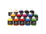 Vernice Acrilica Lucida 15 Pezzi 500 Ml Multicolore