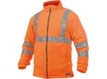 Dassy® Kaluga Giacca In Pile Ad Alta Visibilità Neonorange Taglia M Lunghezza: Standard