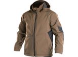 Dassy® Gravity Giacca Softshell Lehmbraun/Anthrazitgrau Taglia Xs Lunghezza: Standard