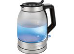 Clatronic Proficook PC-WK 1215 G - 1,7 L - 2200 W - Trasparente - Vetro - Edelstahl - Wasserstandsanzeige