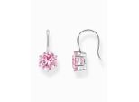 Thomas Sabo H2287-051-9 Orecchini In Argento Con Zirconi Rosa Da Donna
