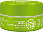 Red One - Cera Per Capelli - Verde - Cera Gel Per Capelli Aqua - Per Uno Styling Deciso E Curato - 150 Ml - 1 Pezzo