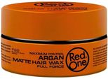 Red One - Cera Per Capelli - Argan Matt - Styling Nutriente - Per Una Cura Intensiva E Un Look Opaco - 150 Ml - 1 Pezzo
