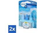 Ambi Pur 3Volution - Ricarica Bermuda Vibes - Deodorante Per Ambienti - 20 Ml - Confezione Risparmio - 2 Pezzi