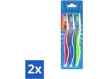 Sence - Fresh 3D-Extra Clean - Spazzolini Da Denti - Medio - 3 Spazzolini Da Denti - Confezione Risparmio - 2 Pezzi