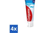 Colgate Dentifricio Fresh Gel 75 Ml - Confezione Risparmio - 4 Pezzi