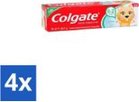 Colgate - Gusto Fragola - Dentifricio Per Bambini - Per Bambini Da 0 A 2 Anni - 50 Ml - Confezione Risparmio - 4 Pezzi