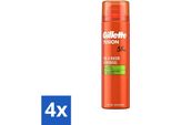 Gillette Gel Da Barba Fusion 5 Sensitive 200 Ml - Confezione Risparmio - 4 Pezzi