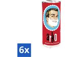 Arko - Sapone Da Barba - Nutre E Protegge La Pelle - 75 Ml - Confezione Risparmio - 6 Pezzi