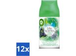 Ricarica Deodorante Per Ambienti Air Wick Life Scents - Acqua Di Bosco - Spray Automatico - 250 Ml - Value Pack - 12 Pezzi
