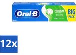 Oral-B - Menta Fresca - Dentifricio - Rinfrescante - 100 Ml - Confezione Risparmio - 12 Pezzi