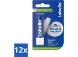 Labello - Classic Care - Balsamo Labbra - Nutriente E Protettivo - 5,5 Ml - Confezione Risparmio - 12 Pezzi