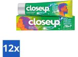 Close Up - Dentifricio Menthol Paradise - Gusto Rinfrescante Al Mentolo - 90 G - Confezione Risparmio - 12 Pezzi