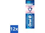Dentifricio Oral-B Pro-Expert Protettivo 24 Ore - Menta Morbida - 75 Ml - Confezione Risparmio - 12 Pezzi
