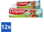 Colgate Bubble Fruit Dentifricio Per Bambini - Per Bambini Da 2 A 5 Anni - 50 Ml - Confezione Risparmio - 12 Pezzi