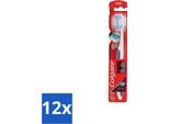 Spazzolino Colgate 360 Optic White Medio-Bianco - Confezione Risparmio - 12 Pezzi