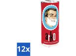 Arko - Sapone Da Barba - Nutre E Protegge La Pelle - 75 Ml - Confezione Risparmio - 12 Pezzi