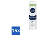 Nivea Men Sensitive Shaving Foam - Protegge Dalle Irritazioni - 250 Ml - Value Pack - 15 Pezzi