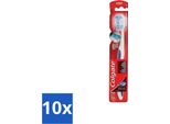 Spazzolino Colgate 360 Optic White Medio-Bianco - Confezione Risparmio - 10 Pezzi