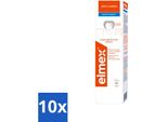 Elmex Dentifricio Anti-Carie Bianco Delicato 75 Ml - Confezione Risparmio - 10 Pezzi