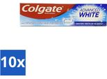 Colgate - Advanced White - Dentifricio - 100Ml - Confezione Risparmio - 10 Pezzi