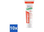 Elmex Gel Dentifricio Junior (5-12 Anni) 75 Ml - Confezione Risparmio - 10 Pezzi