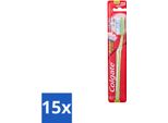 Spazzolino Colgate Doppia Azione Medio - Confezione Risparmio - 15 Pezzi