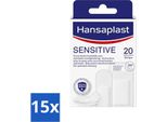 Hansaplast - Cerotti Sensibili - Cura Delle Ferite - 20 Cerotti - Confezione Risparmio - 15 Pezzi