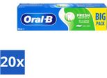 Oral-B - Menta Fresca - Dentifricio - Rinfrescante - 100 Ml - Confezione Risparmio - 20 Pezzi