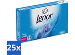 Lenor - Foglietti Per Asciugatrice - April Fresh - Deodorante Per Tessuti - 34 Fogli - Confezione Risparmio - 25 Pezzi