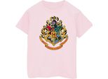 Harry Potter - Maglietta "Hogwarts"" Per Bambina BI21389 (104) (Rosa Baby)"