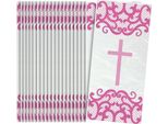 Unique Party - Sacchetti In Cellophane Per Feste (Confezione Da 20) SG39140 (Taglia Unica) (Rosa)