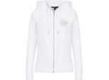 Armani Exchange - Felpa Con Cappuccio Full Zip Da Donna GT8968 (Xs) (Bianco)