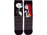 The Nightmare Before Christmas - Calzini Per Uomo/Donna Unisex TT177 (37 Eu - 42 Eu) (Nero/Carbone)