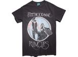 Fleetwood Mac - Maglietta "Rumours"" Per Uomo/Donna Unisex, Lavaggio Vintage TT627 (3XL) (Carbone)"
