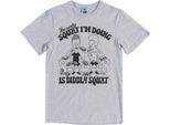 Beavis & Butthead - Maglietta "Diddly Squat"" Per Bambini/Donne Unisex TT488 (M) (Grau)"