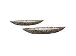 Gilde Schale, "Purley"", Metall, Goldfarben, , L. 19 Cm, B. 58 Cm, H. 7 Cm 84084"