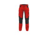 Dassy® Helix Pantaloni Da Lavoro Elasticizzati Da Donna Rosso/Nero Taglia 50 Lunghezza: Standard